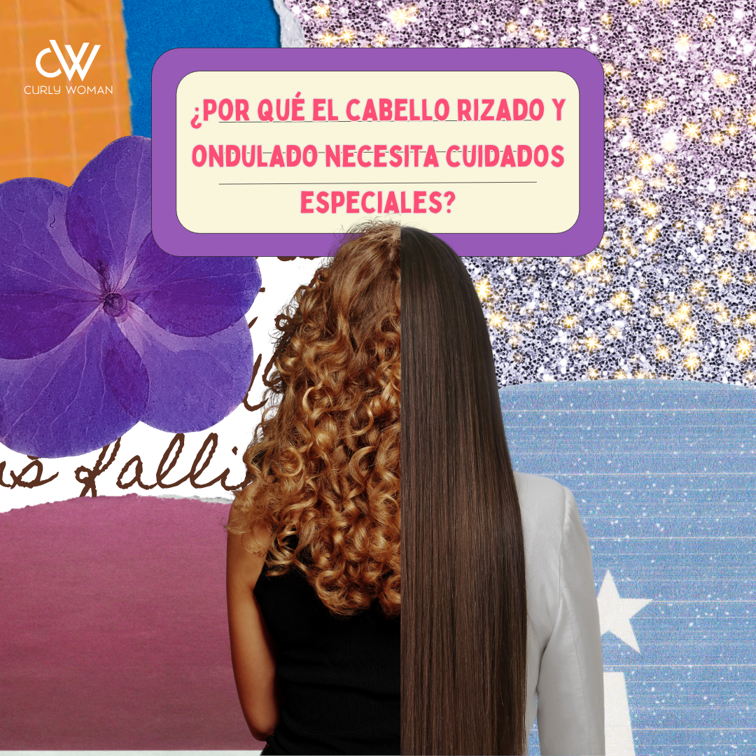 ¿Por qué el cabello rizado necesita cuidados diferentes al cabello lacio?
