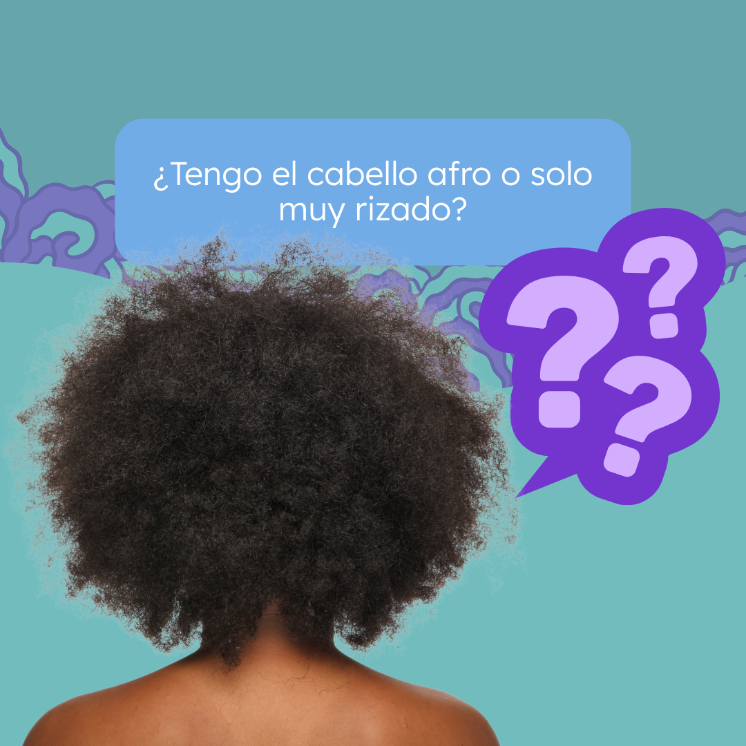 ¿Tengo el cabello afro o solo muy rizado?