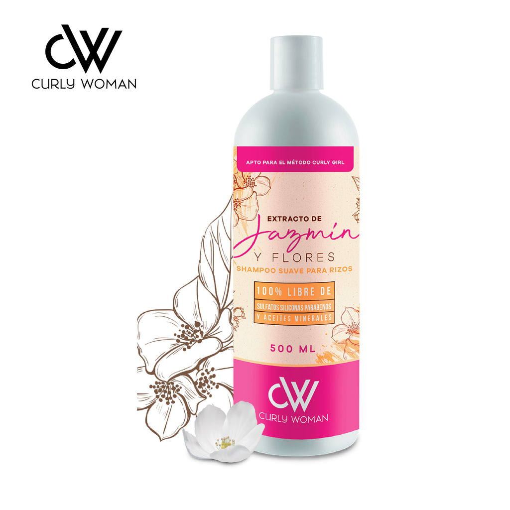 SHAMPOO LOW POO EXTRACTO DE JAZMÍN Y FLORES
