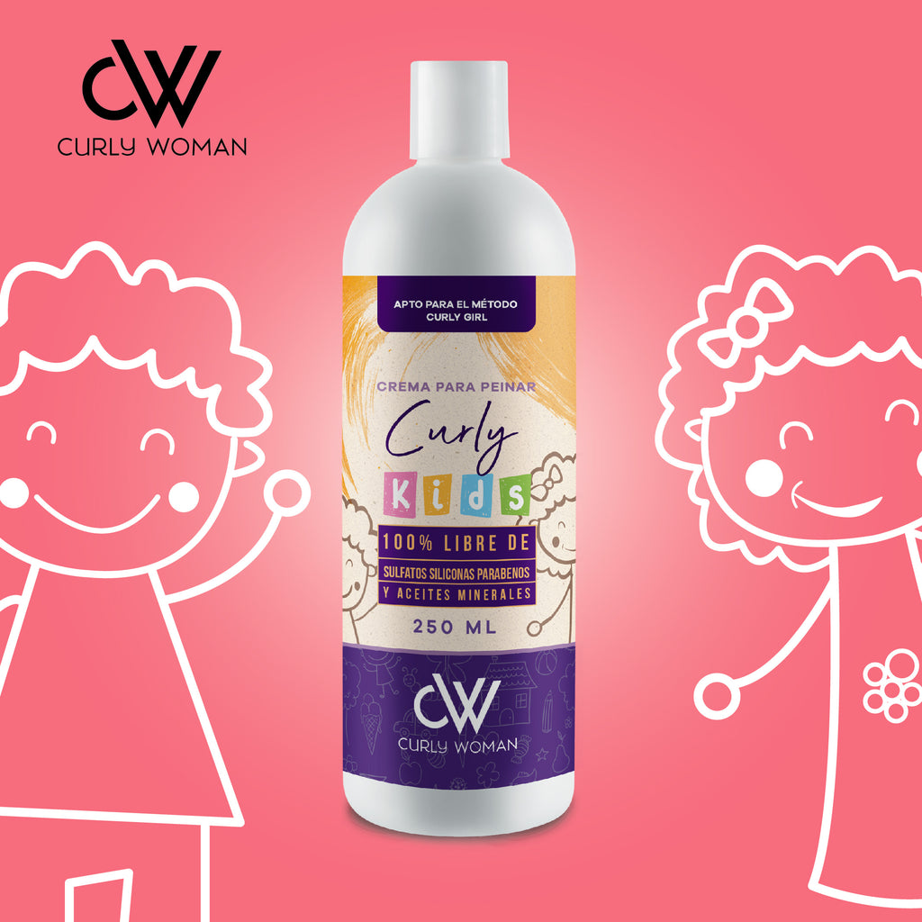 Crema para peinar curly kids